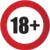 18+ main logo